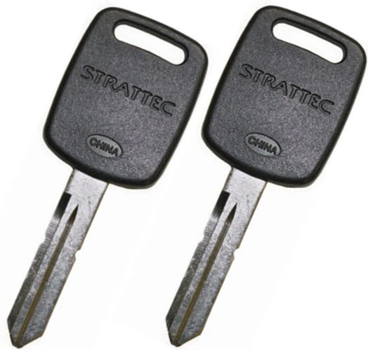 2 (Par) NUEVAS LLAVES EN BLANCO SIN CORTAR DE CALIDAD OEM SATURN GM TODOS LOS MODELOS 1991-1996 Foto 1 de 1