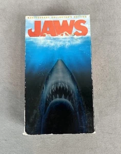 Jaws VHS 2000 2-Tape Set Anniversary Collectors Edition Double-Pack Horror Shark - Picture 1 of 7