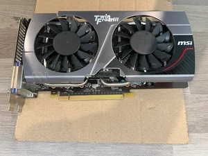 MSI N660 TF 2GD5/OC Graphics Card - Used Working - (See Description) - Picture 1 of 8