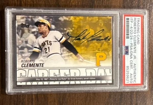 Tarjeta coleccionable firmada por Roberto Clemente Jr ITP 4-22-24 PSA/DNA certificado AUTO - Imagen 1 de 2