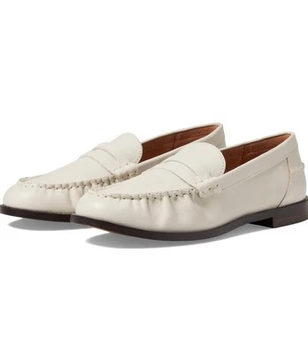 Mocasín Madewell para mujer talla 11 The Nye Penny cuero crema ostra pálido Foto 1 de 4