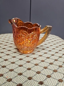 amber color vintage glass pircher - Picture 1 of 6
