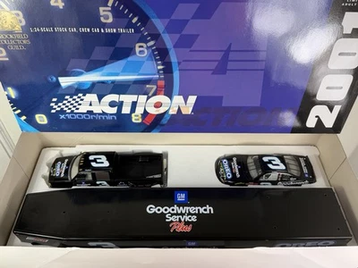 2001 Dale Earnhardt 3 peças ação Brookfield Hauler Goodwrech Service Plus Chevy - Imagem 1 de 4