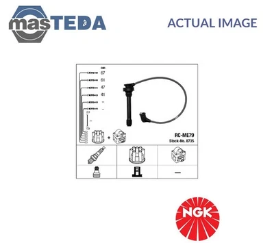 8735 IGNITION CABLE SET LEADS KIT NGK FOR MITSUBISHI CARISMA,GALANT V - Image 1 of 4