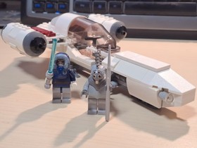 Lego Star Wars 8085 Freeco Speeder with instructions and 2 figures