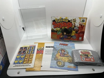 Pokemon Snap (Nintendo 64 | N64) Authentic 100% Complete in Box CIB Stickers - Image 1 of 4