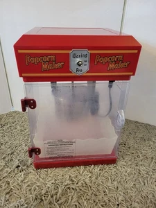 Waring Pro Macchina per Popcorn WPM25 Professionale Rosso 8 Tazze 300 Watt 17x11,5x11 - Foto 1 di 12