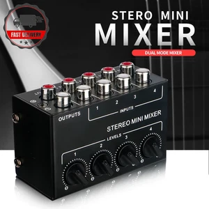 CX400 Mini Passiv Stereo Mixer Stereo Dispenser für Live Studio DJ Equipment RC - Bild 1 von 7