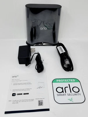 Estação base Arlo Ultra SmartHub VMB5000-100NAS para câmeras Pro 2 3 4 5S Ultra 2 - Imagem 1 de 4
