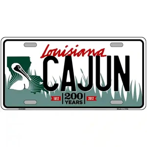 Cajun Louisiana Metal Sign - Imagen 1 de 1
