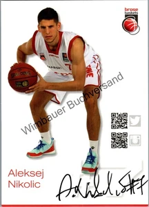 Autógrafo original Aleksej Nikolic Basketball /// Autógrafo autógrafo firmado s - Imagen 1 de 2