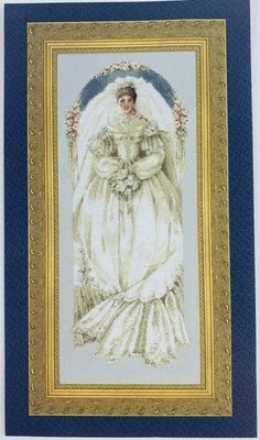 Vtg Lavender & Lace ‘White Lace’ Cross Stitch Chart LL40 Marilyn Leavitt-Imblum - Image 1 of 4