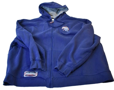 Disney Store Eeyore Chaqueta con Capucha Bordada Cremallera Completa Adulto XXL Forrada de Vellón Foto 1 de 4