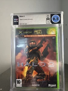 HALO 2 XBOX SEALED GRADED WATA 8.5 A PAL - Picture 1 of 4