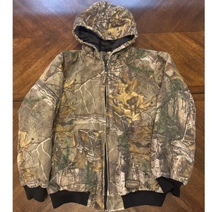 Schmidt Outdoors Camo Insulated Hooded Jacket Hunting Outdoorsman |V1 - Picture 1 of 6