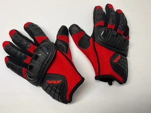 Fly Racing Cool Pro Force Gloves (Small S) Red Black - NICE - SHIPS FREE - Foto 1 di 5