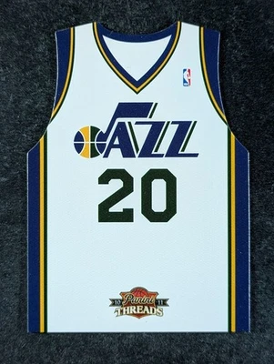 2010-11 Panini нитки баскетбол GORDON HAYWARD высеченный Джерси Юта Jazz #20 - Изображение 1 из 3