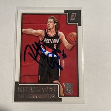 2015 Pat Connaughton NBA Hoops #273 Rookie Card RC Auto Signed On Card