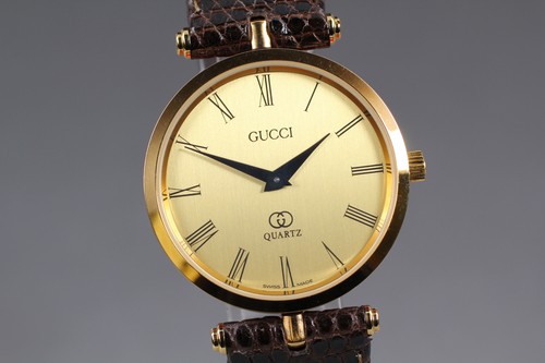[Quasi come nuovo con scatola] Vintage Gucci 2000M Sherry Line G QZ Uomo dal GIAPPONE W637