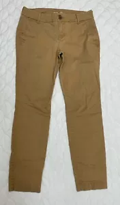 Divisa formale casual elasticizzata kaki vecchia marina donna piatta davanti skinny taglia 6 peti - Foto 1 di 8