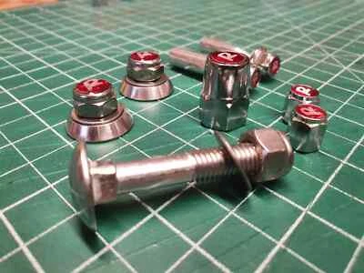 RALEIGH CHOPPER MK 1 & MK 2 COMPLETE REPRODUCTION 'R' NUT SET NEW!!