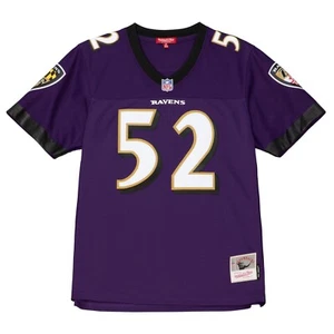 Damen Ray Lewis Baltimore Ravens Mitchell & Ness Lila Legacy Trikot - Bild 1 von 6