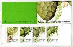 Madeira Booklet sc#142b (1990) Sub-Tropical Fruits and Plants MNH** - Picture 1 of 1