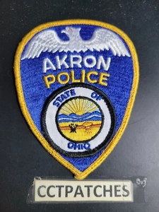 AKRON, OHIO POLICE SHOULDER PATCH OH - Picture 1 of 2
