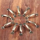 10Pcs Vintage Pull Handles Cabinets Jewelry Box Bookcase Furniture Drawer Knobs