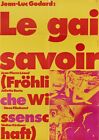 Le Gai Savoir 1969 deutsches A1 Poster