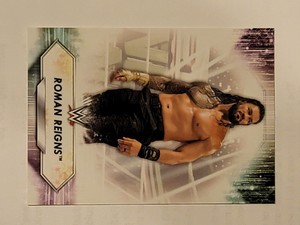 2021 Topps WWE Roman Reigns #161