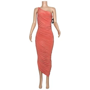 Abito Diana Norma Kamali, Papaya, XS nuovo con etichette - Foto 1 di 9
