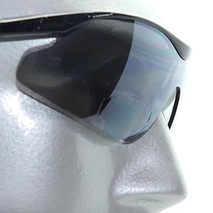 Sonnenbrille Bifokal Lesebrille Full Face Sport schwarzes Gestell +1,00 Lesegläser - Bild 1 von 4