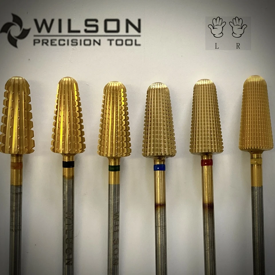 Broca para clavos de carburo WILSON, broca volcán de actualización (2 vías) estaño Foto 1 de 1