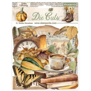 New Stamperia Die Cuts - Golden Harmony - Picture 1 of 2