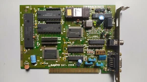 Tarjeta gráfica CGA SANYO SAT-220B *SIN PROBAR* - Imagen 1 de 3