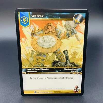 World of Warcraft TCG 2006 Warrax Azeroth Oversize 8/16 #8 Trading Card - Image 1 of 4