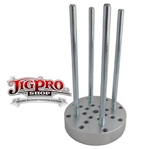 Maxi-Monkey Paracord Jig ~ Make Ball Knots from 5/8" thru 2 1/4" (Silver) - Picture 1 of 6