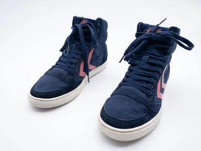 Hummel Stadil Alto Jr Niños Zapatillas Zapatos Informales Azul Talla 39 Eu Tipo - Imagen 1 de 3