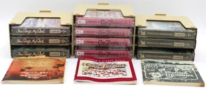 Vintage Lot Of 3 Sets Reader's Digest Cassettes 10 Total Cassettes Inspir Choral - Picture 1 of 17