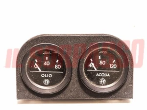 MANOMETRI SUPPLEMENTARI ACQUA OLIO ALFA ROMEO GIULIA GT ALFETTA ALFA SUD  - Picture 1 of 2