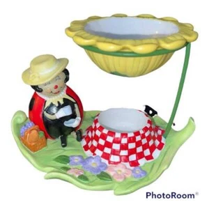 Partylite Ladybug Aroma Melts Wärmer Retired P8003 Picknick Party Licht Kerze Tee - Bild 1 von 8