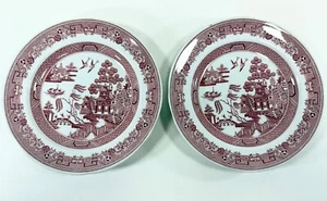 Spode Archive Collection Georgian Series ~ WILLOW ~ Salad Plate 7.5 In Lot of 2 - Picture 1 of 6