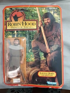 ROBIN HOOD PRINCE OF THIEFS LITTLE JOHN WITH QUARTERSTAFF KENNER - Picture 1 of 4