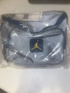 nike jordan crossbody fanny pack  bag blue men - Picture 1 of 3