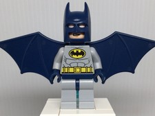 LEGO DC Super Heroes sh019 Batman Minifigure w Wings & Jet Pack from 6858