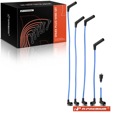5x Spark Plug Wire Sets for Dodge Colt 92-95 Eagle Summit 92-96 Plymouth Colt - Image 1 of 4
