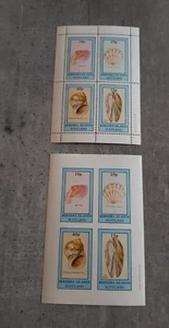 SCOTLAND - SHELLFISH - 2 MINIATURE SHEETS PERF&IMPERF MNH - Picture 1 of 1