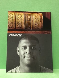 Reggie White 1991 pinnacle sideline pro card Bible - Picture 1 of 1