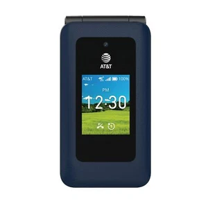 AT&T 6723D Cingular Flex 2, 4GB, Prepaid Phone (Classic Navy) - Picture 1 of 3